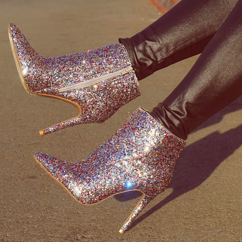 Glitter Shoes Size 9